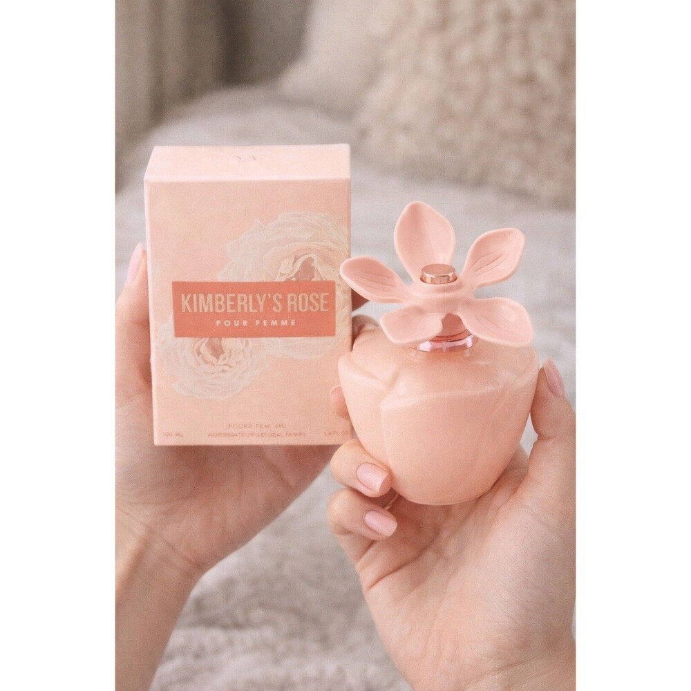 Kimberly's Rose Pour Femme Eau de Parfum 100ml (3.4oz) Women's Perfume Floral